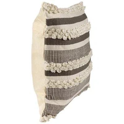 Kirkland's Striped Indoor/outdoor Pillow In Multi