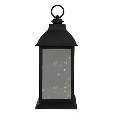 Kirkland's Led Flickering Fairy Lights Lantern In Black