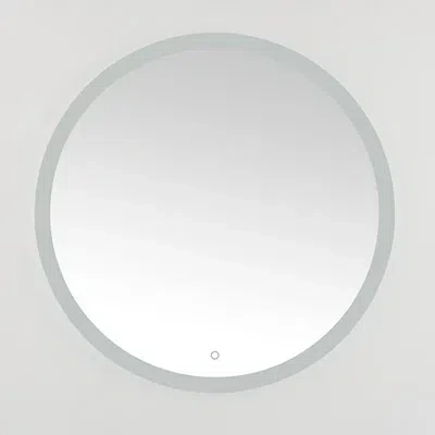 Kirkland's Round Whit Led Wall Mirror In Multi