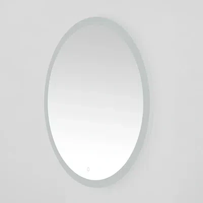Kirkland's Round Whit Led Wall Mirror In Multi