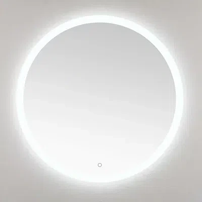 Kirkland's Round Whit Led Wall Mirror In Multi