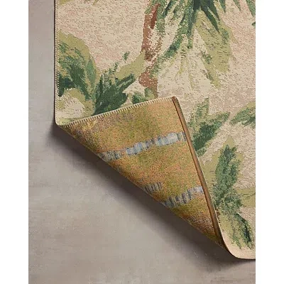 Kirkland's Clay And Green Palm Trees Area Rug In Multi