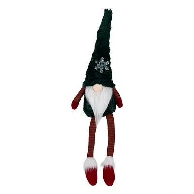 Kirkland's Gnome With Led Snowflake In Green