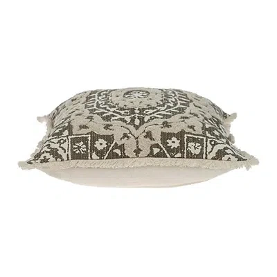 Kirkland's Medallion Fringe Pillow In Multi