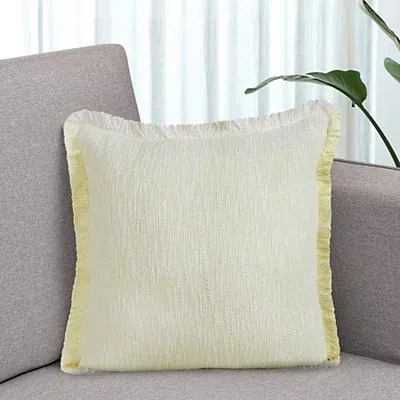 Kirkland's Lemonade Handwoven Appen Throw Pillow In Multi