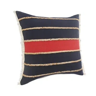 Kirkland's Nautical Rope Throw Pillow. 20x20 In Multi