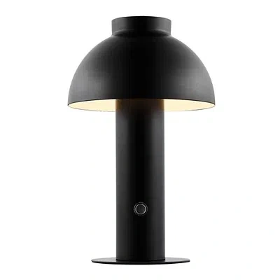 Kirkland's Safavieh Black Led Cordless Table Lamp In Black