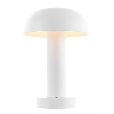 Kirkland's Metal Led Cordless Touch Lamp In White
