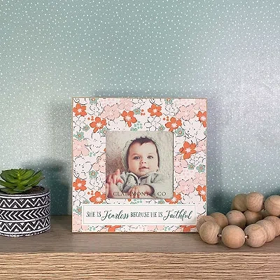 Kirkland's She Is Fearless Picture Frame In Multi