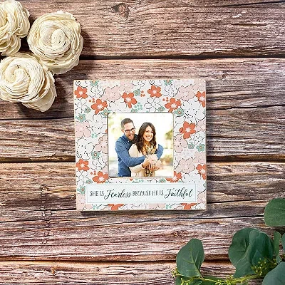 Kirkland's She Is Fearless Picture Frame In Multi