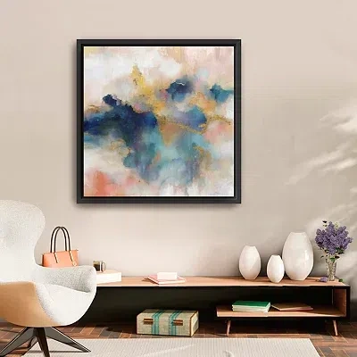 Kirkland's Infinite Echos Framed Canvas Art Print In Multi