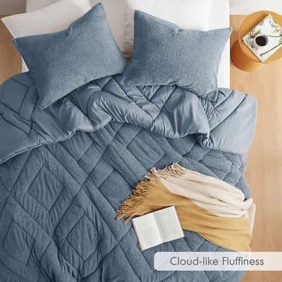 Kirkland's Twin Comforter Set In Blue