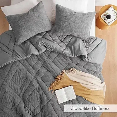 Kirkland's Twin Comforter Set In Gray