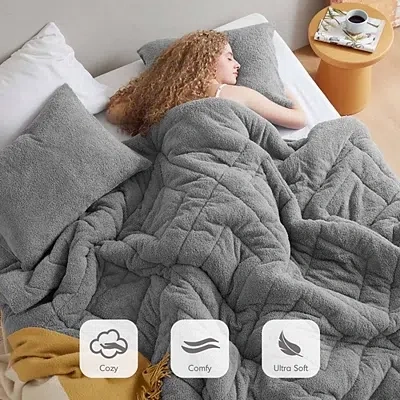 Kirkland's Twin Comforter Set In Gray