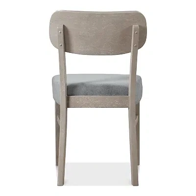 Kirkland's Upholstered Porter Dining Chairs In Gray