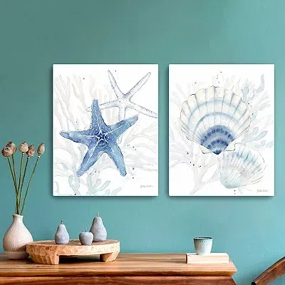 Kirkland's Cottage At The Cape Canvas Art Prints In Multi