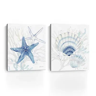 Kirkland's Cottage At The Cape Canvas Art Prints In Multi