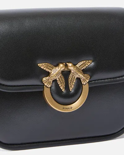 Pinko Borsa Media A Spalla Love Bag Box In Nappa In Black