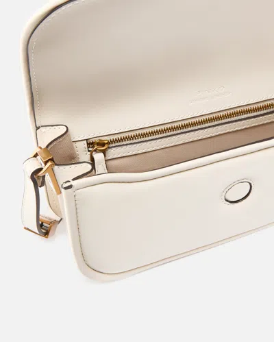 Pinko Borsa A Tracolla Piccola Love Bag Box In Nappa In White
