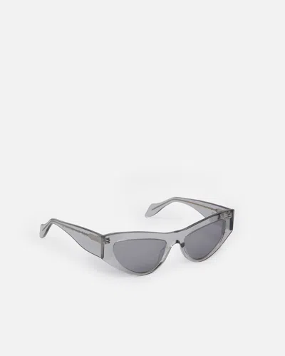 Pinko Occhiali Da Sole Cat-eye Lenti A Specchio In Gray