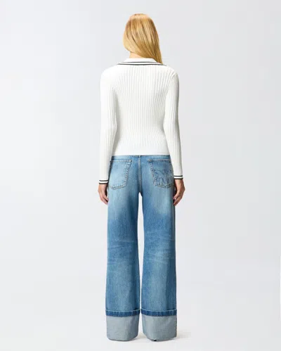 Pinko Maglia Stile Polo In White