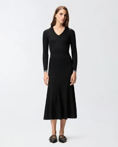 Pinko Maglia Stile Polo In Black