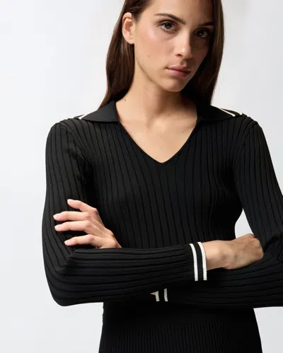 Pinko Maglia Stile Polo In Black
