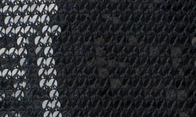 Akris Corded Sequin Short Cocktail Dress In Black