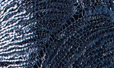 Akris Haron Sea Fan Lace Jacket In Blue