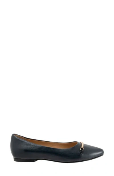 Trotters Everly Bit Flat In Blue