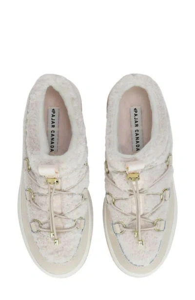 Pajar Jules Waterproof Platform Sneaker Mule In Animal Print