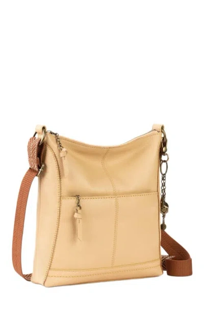 The Sak Lucia Crossbody Leather Bag In Yellow