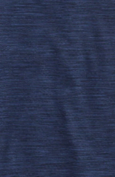 Vineyard Vines Kids' Sankaty Stripe Performance Quarter Zip Pullover In Blue