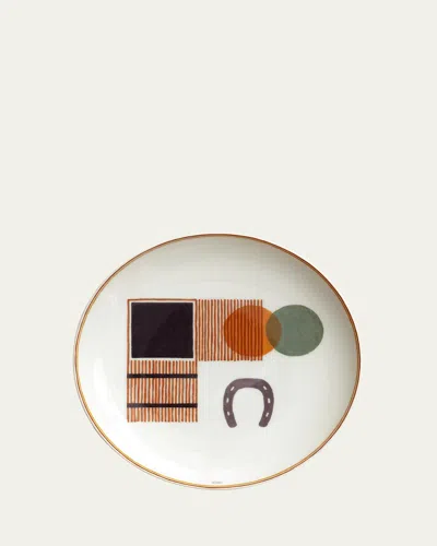 Pre-owned Hermes Saut Hermès Stable Plate