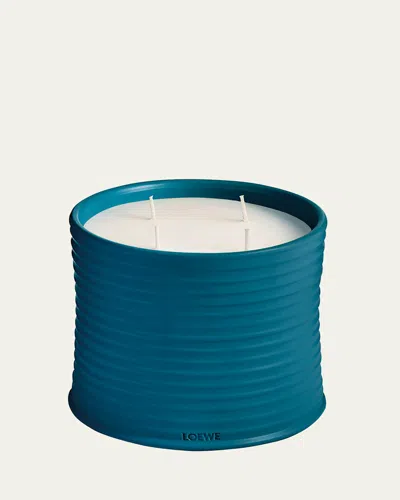 Loewe Large Incense Candle In Blue