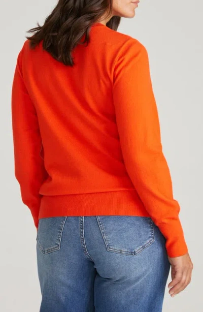 Universal Standard Crewneck Sweater In Orange