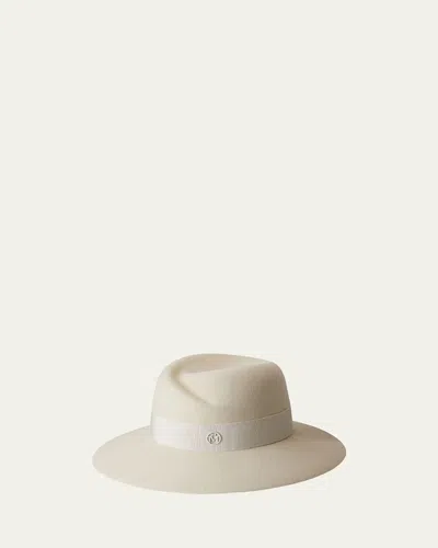Maison Michel Virginie Waterproof Wool Felt Fedora