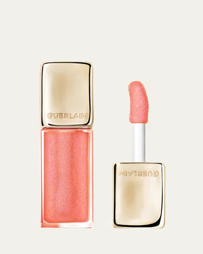 Guerlain Holiday Limited Edition Shimmering Kisskiss Bee Glow Lip Oil In Pink