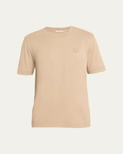 Moncler Short-sleeved T-shirt In Neutral