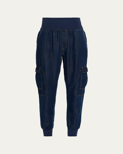 Cinq À Sept Giles Denim Jogger Pants