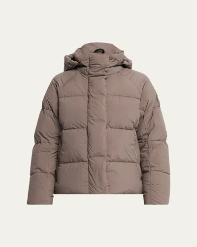 Canada Goose Junction Down Parka With Removable Hood In Gray