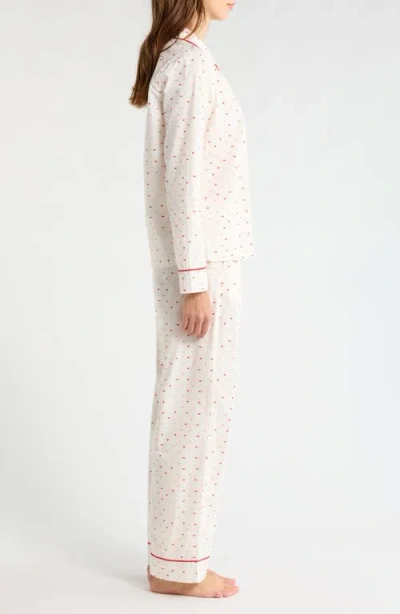Nordstrom Classic Cotton Pajamas In White