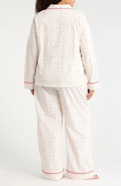 Nordstrom Classic Cotton Pajamas In White