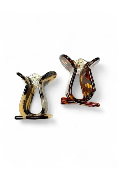 Ficcare Assorted 2-pack Rita Claw Clips