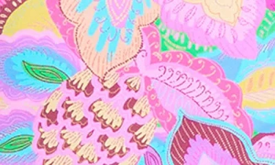 Bleu Rod Beattie Rod Beattie Print High Neck Tankini Top In Multi