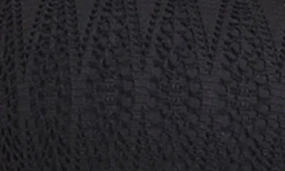 Bleu Rod Beattie Rod Beattie Lace Overlay Bikini Top In Black