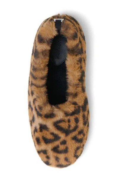 Apparis Magda Faux Fur Slipper In Multi