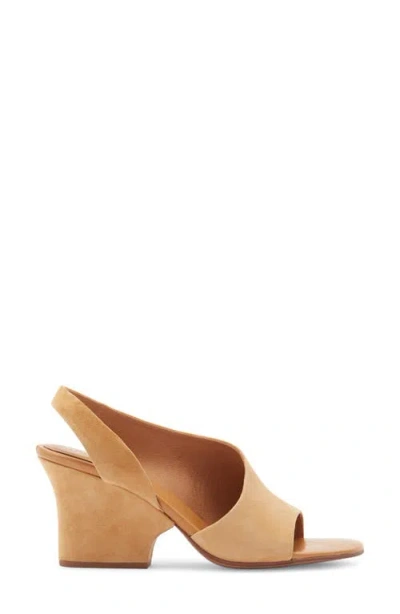 Jeffrey Campbell Pastiche Half D'orsay Sandal In Brown