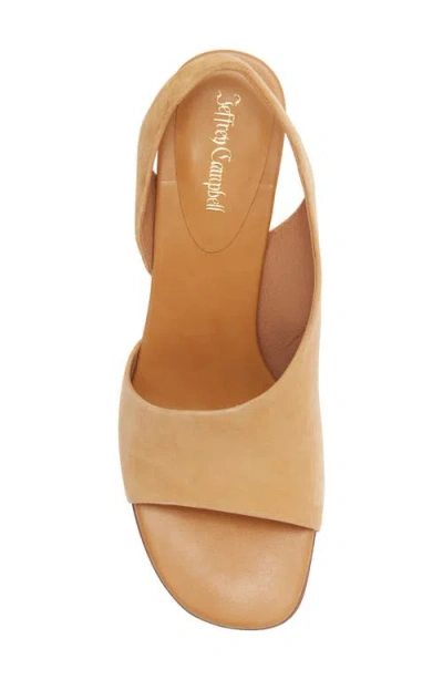 Jeffrey Campbell Pastiche Half D'orsay Sandal In Brown