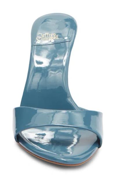 Jeffrey Campbell Ce-soire Slide Sandal In Blue